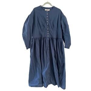 Recollections XXL Civil War Victorian Prairie Reenactment Dress Cotton USA